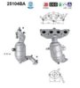 AS 25104BA Catalytic Converter